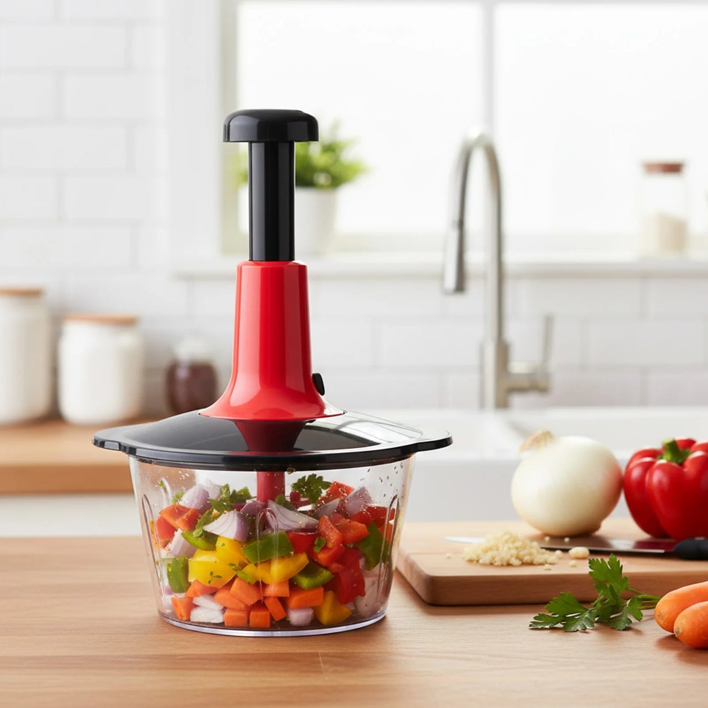 Vegetable Push Chopper 1.5L