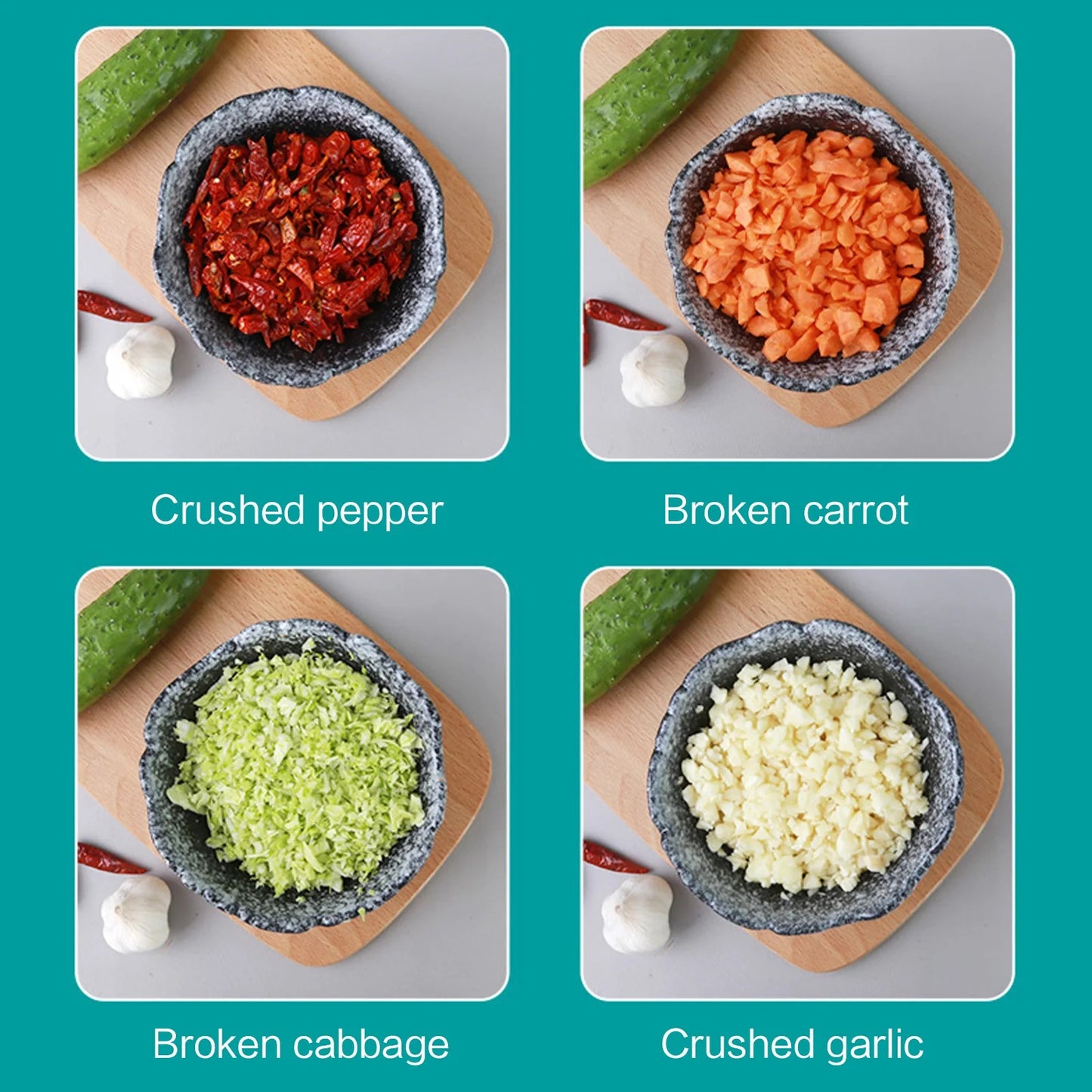 Vegetable Push Chopper 1.5L