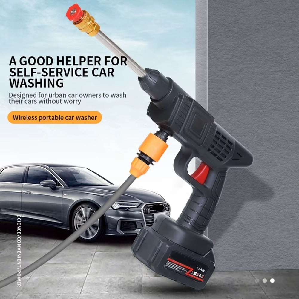 2-in-1 Adjustable Car Wash Gun for Garden & Car Cleaning